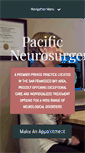 Mobile Screenshot of pacificneurosurgery.com